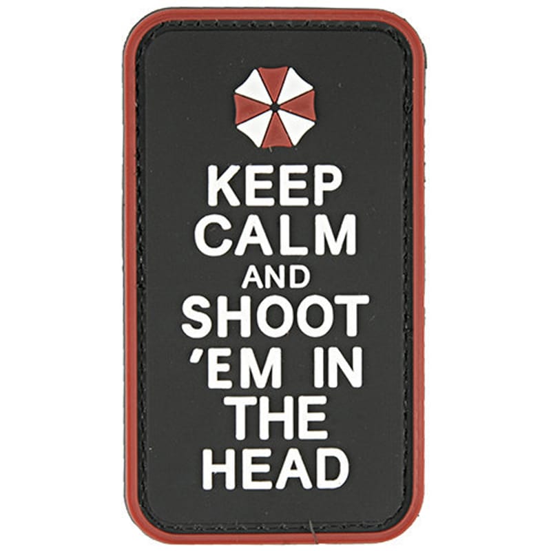 GFC Tactical Keep Calm And Shoot 3D Morale Patch