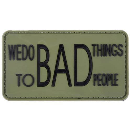 GFC Tactical We do bad things 3D patch