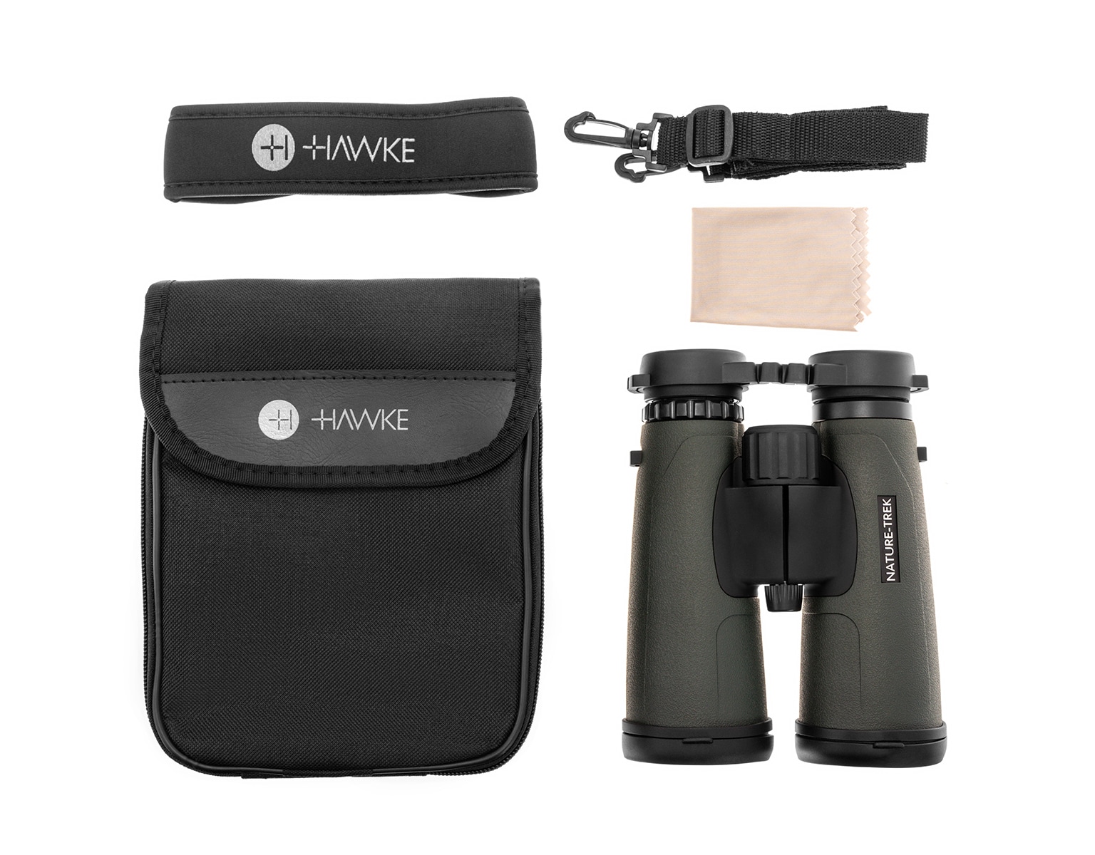 Hawke Nature-Trek 10x50 Green Binoculars