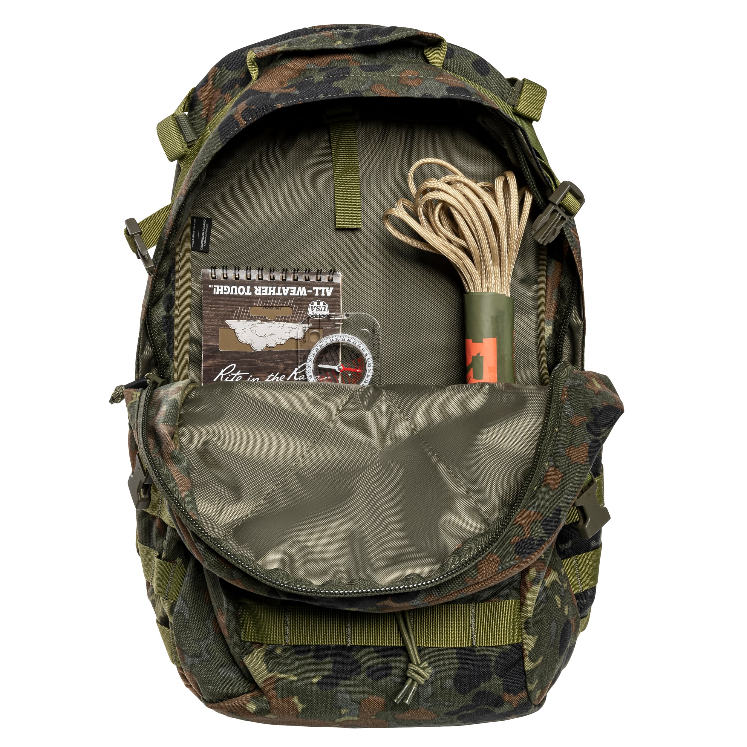 Helikon EDC Cordura Backpack 21 l - Flecktarn