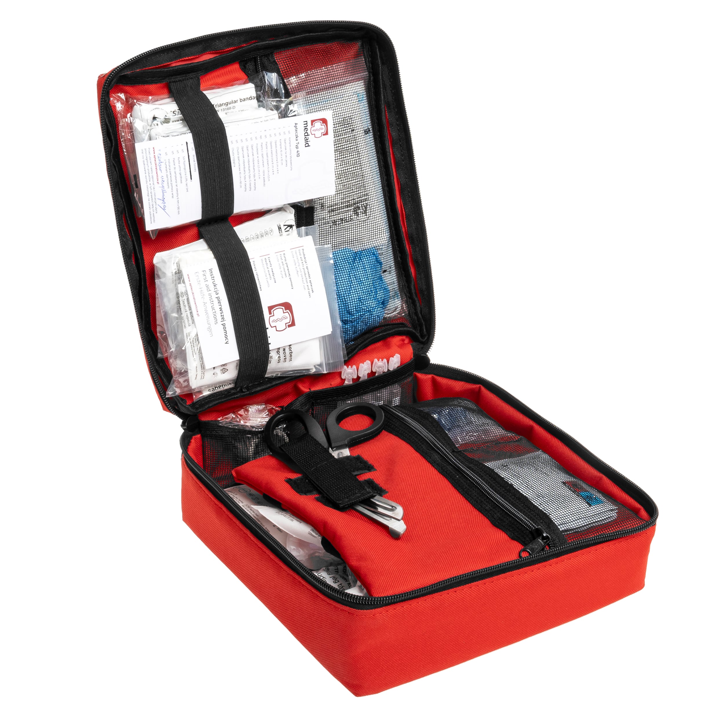 Medaid first aid kit with equipment type 410