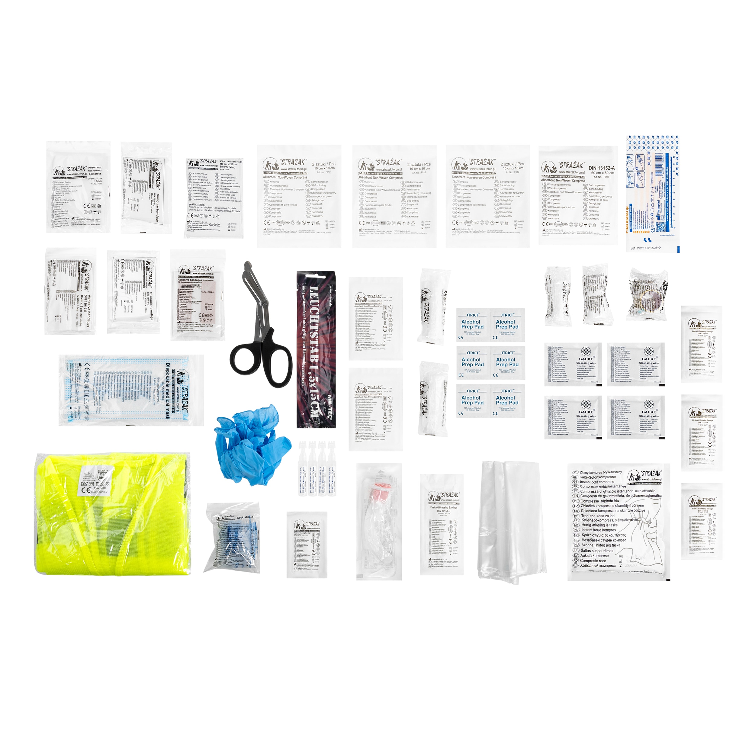 Medaid first aid kit with equipment type 410