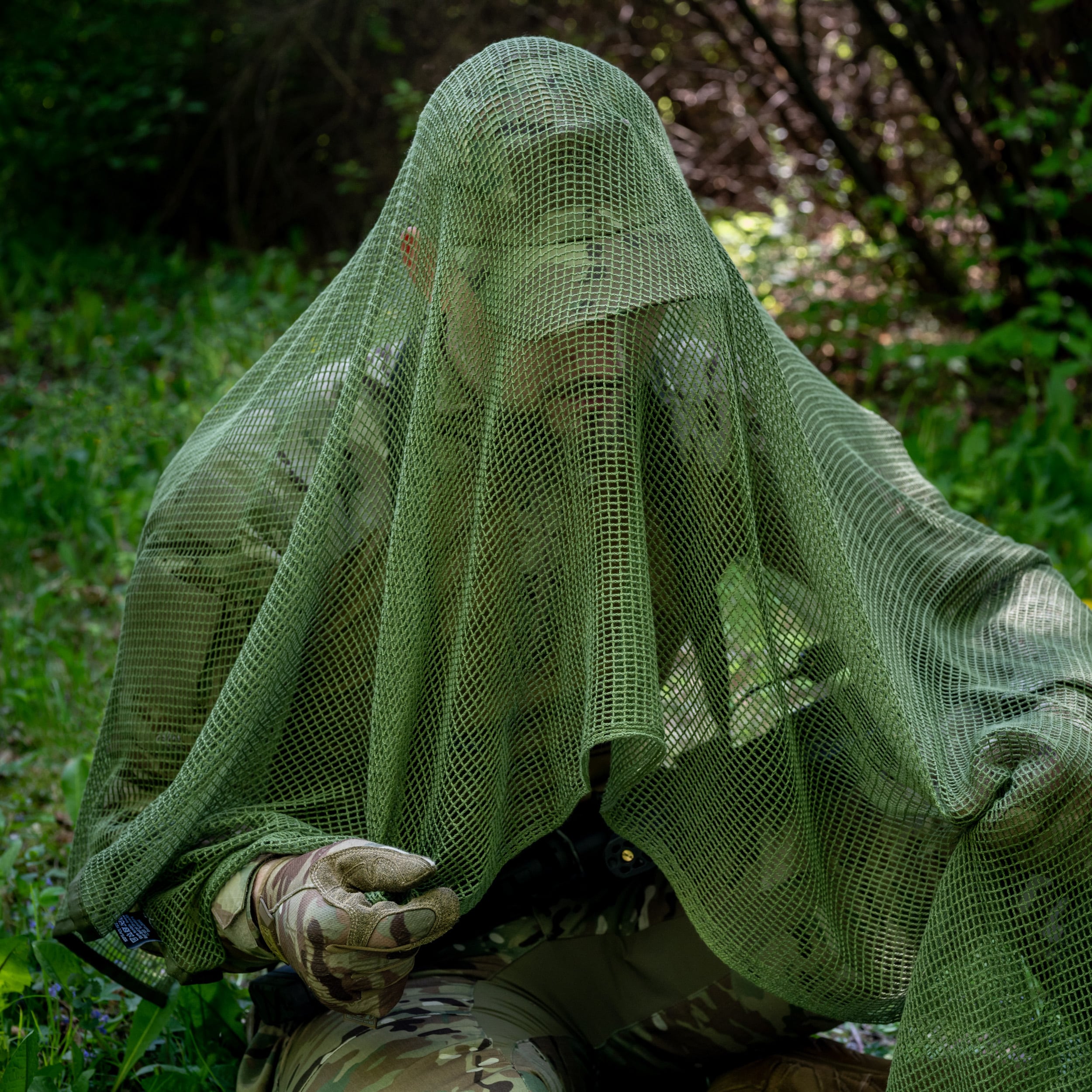 Personal camouflage net Mil-Tec - Olive