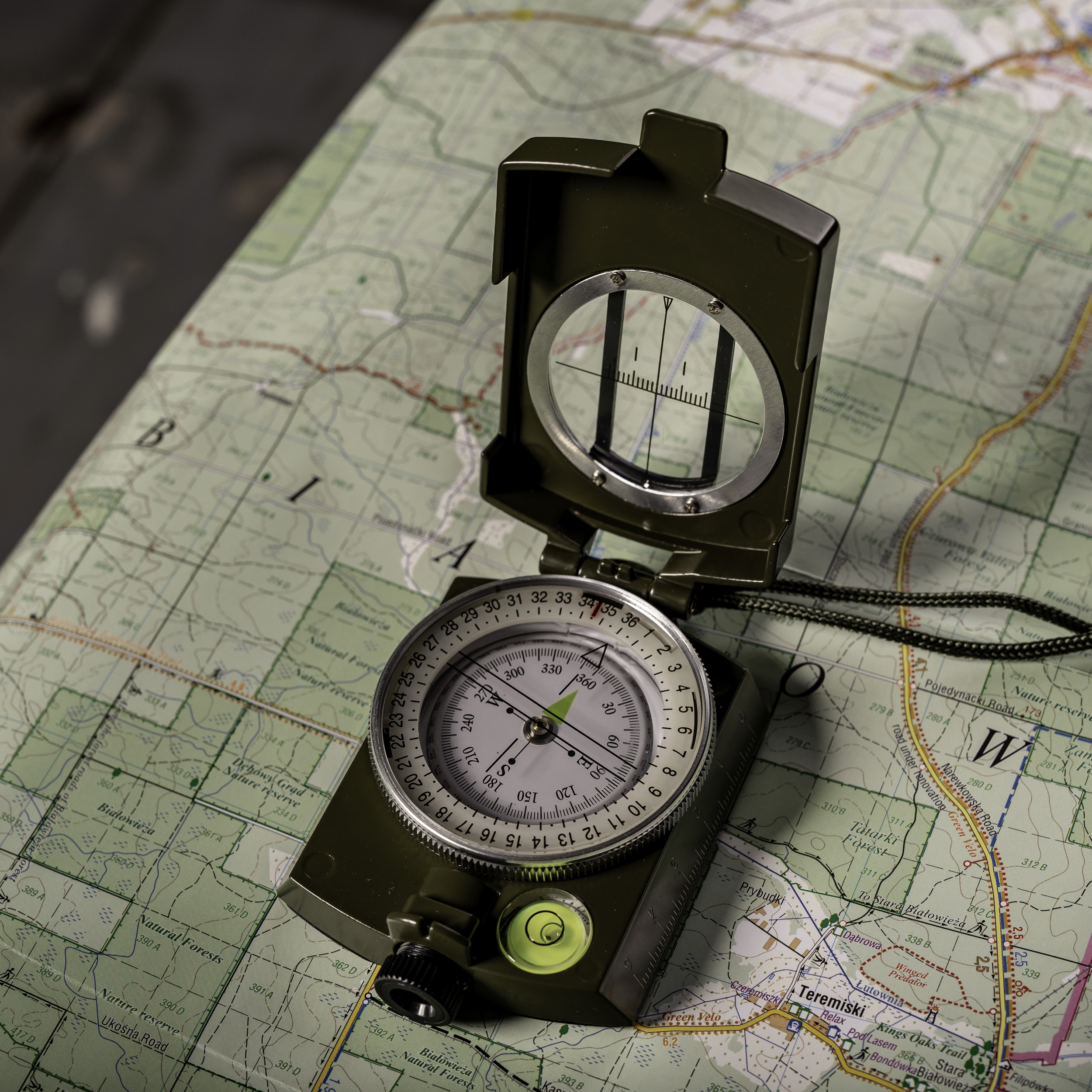 Mil-Tec Army prismatic compass