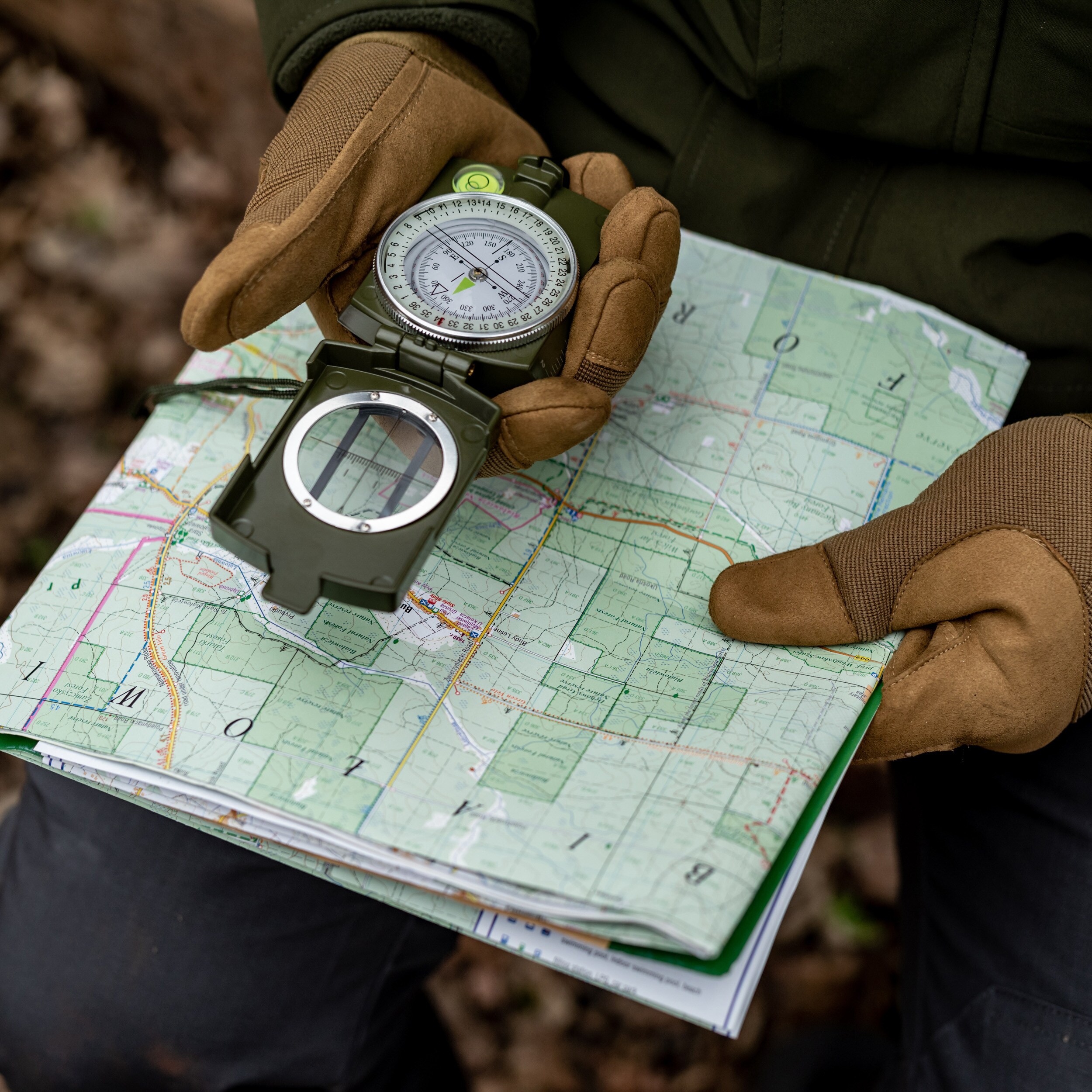 Mil-Tec Army prismatic compass