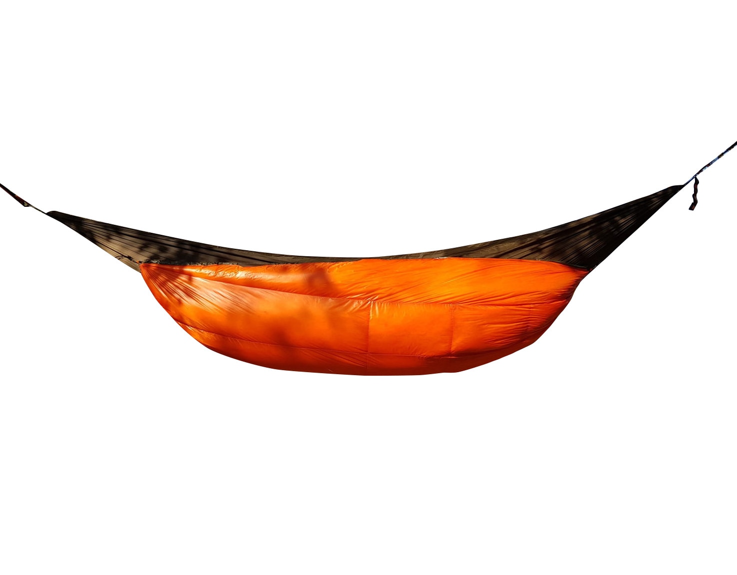 Bushmen Underquilt Glow hammock hookup -2 deg C.