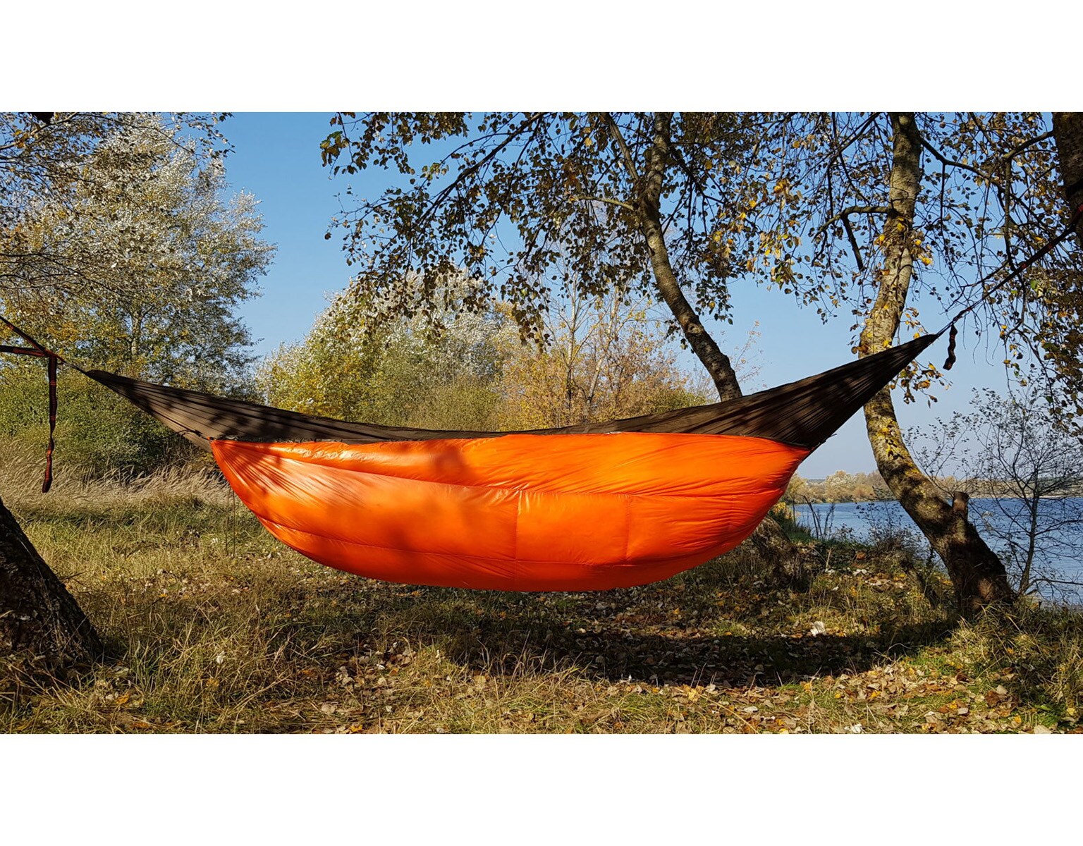 Bushmen Underquilt Glow hammock hookup -2 deg C.