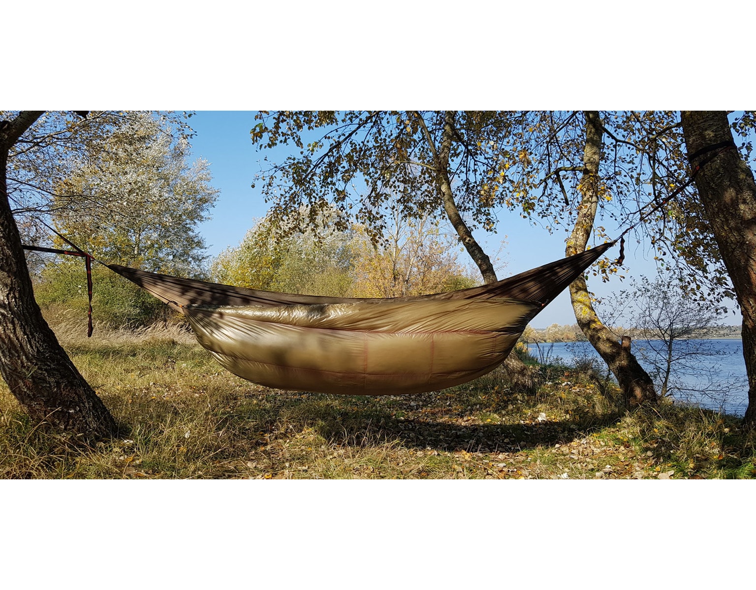 Bushmen Underquilt Glow -12°C Hammock Lining Green/Orange