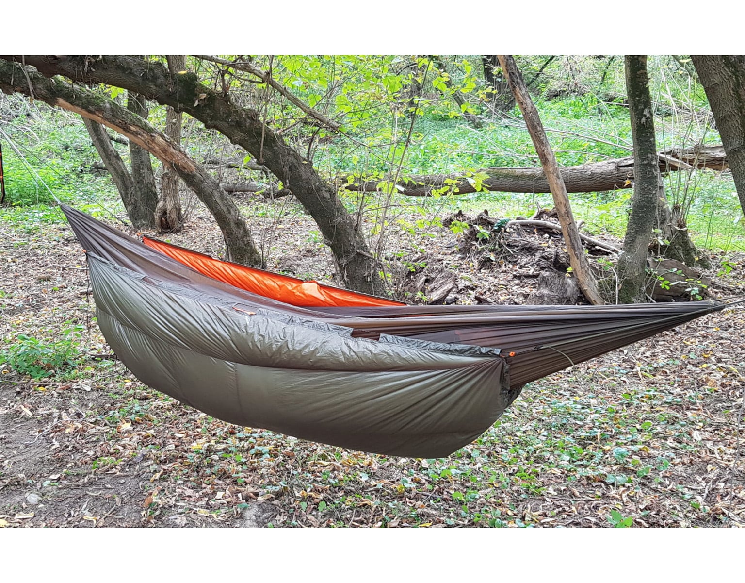 Bushmen Underquilt Glow -12°C Hammock Lining Green/Orange