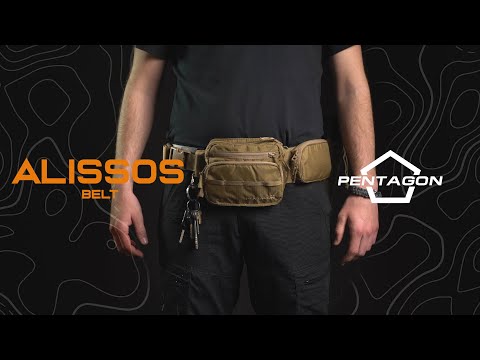 Pentagon Alissos Tactical Belt - Black