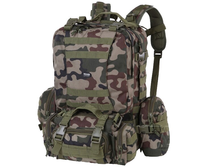 Texar Camper Backpack 60 l - wz.93 Pantera PL Woodland