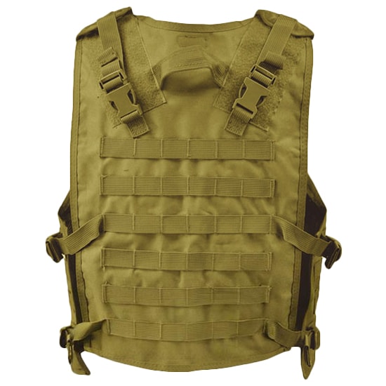 Texar Molle Tactical Vest - Coyote