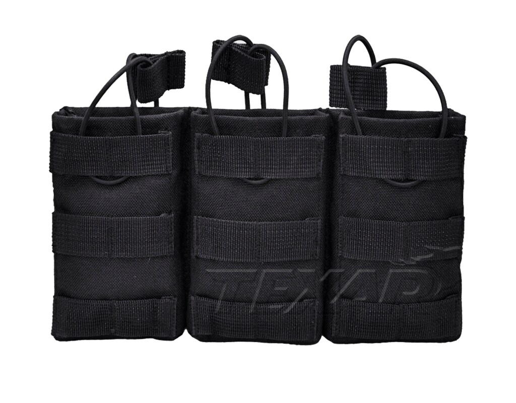 Texar Triple Magazine Pouch - Black