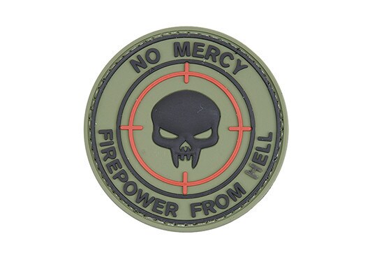 GFC No Mercy Kinetic Working Group 3D Morale Patch - Olive