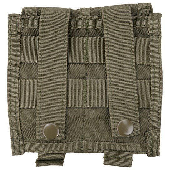 GFC Tactical Nylon Double Magazine Pouch - Olive