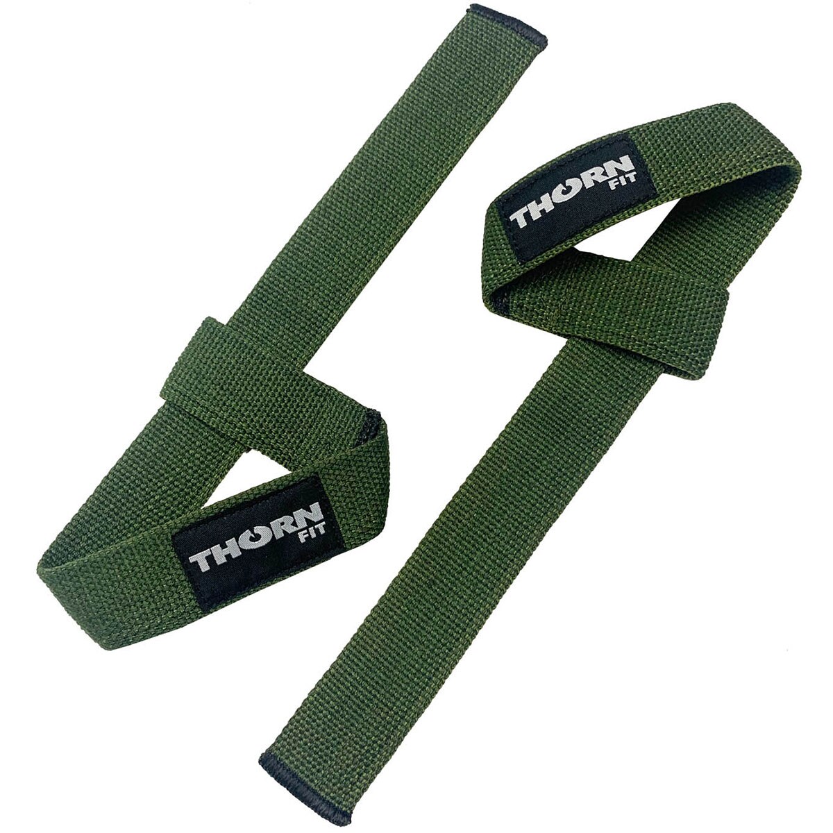 Thorn+Fit weightlifting straps - Army Green