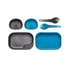 Wildo Camp-A-Box Camping Cookware Set - Duo Light Light Blue/Dark Grey