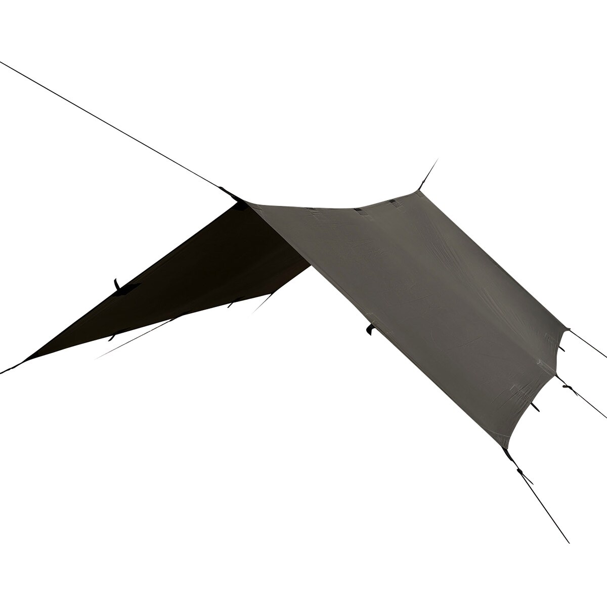 TigerWood Bivouac Tarp 3x4 - Black