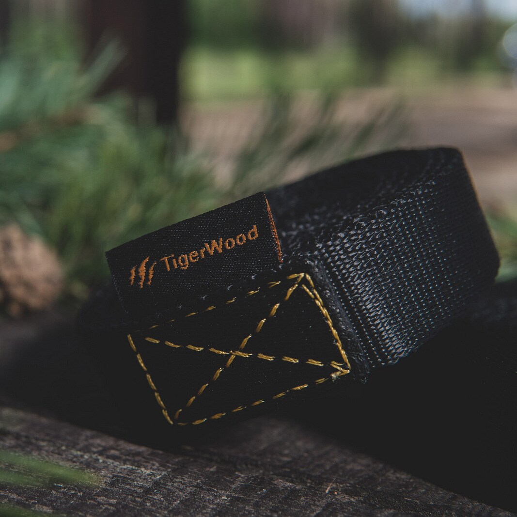 TigerWood Hammock Mounting Straps 2 m - Black
