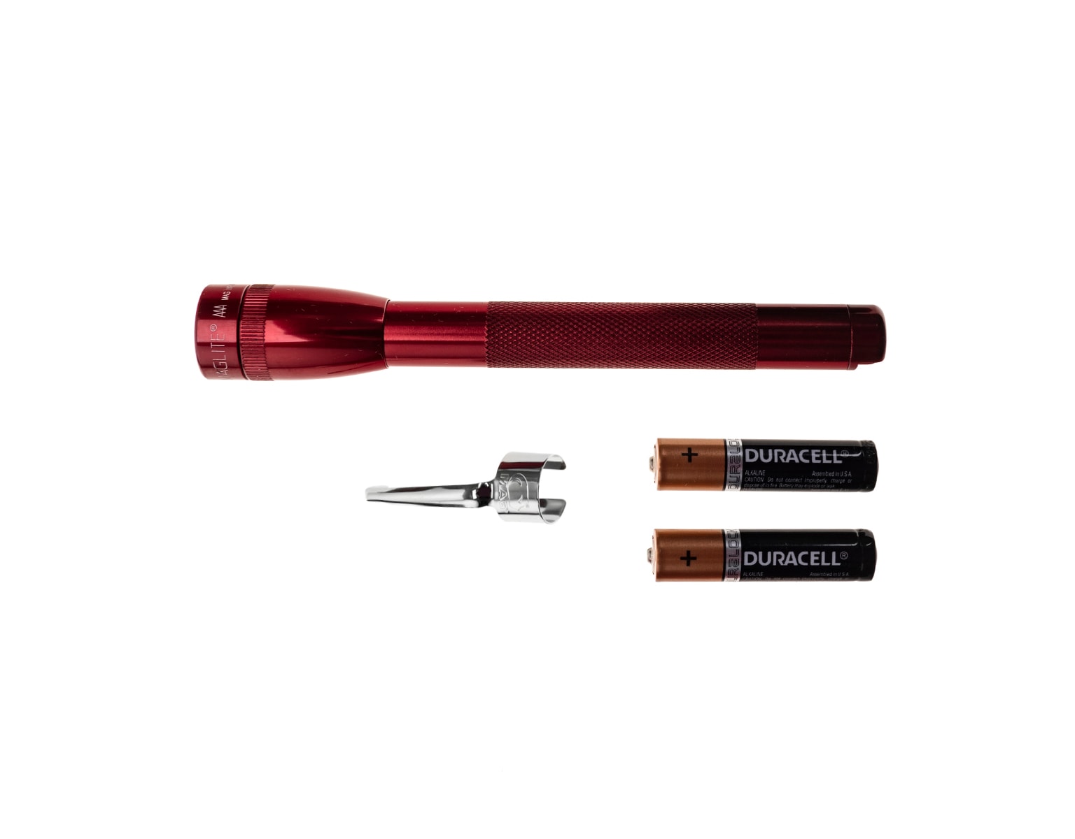 Maglite Mini 2xAAA Red Flashlight 