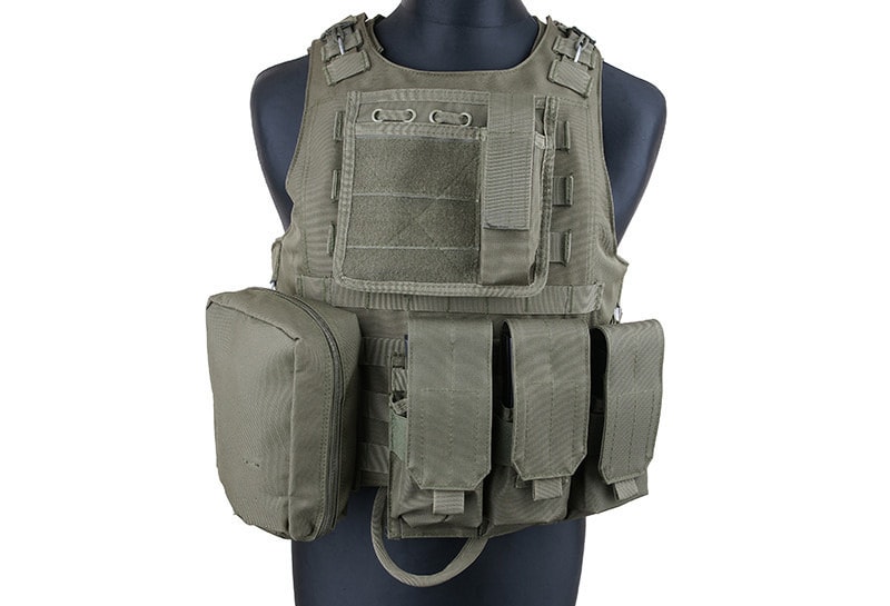 GFC FSBE Tactical Vest - Olive