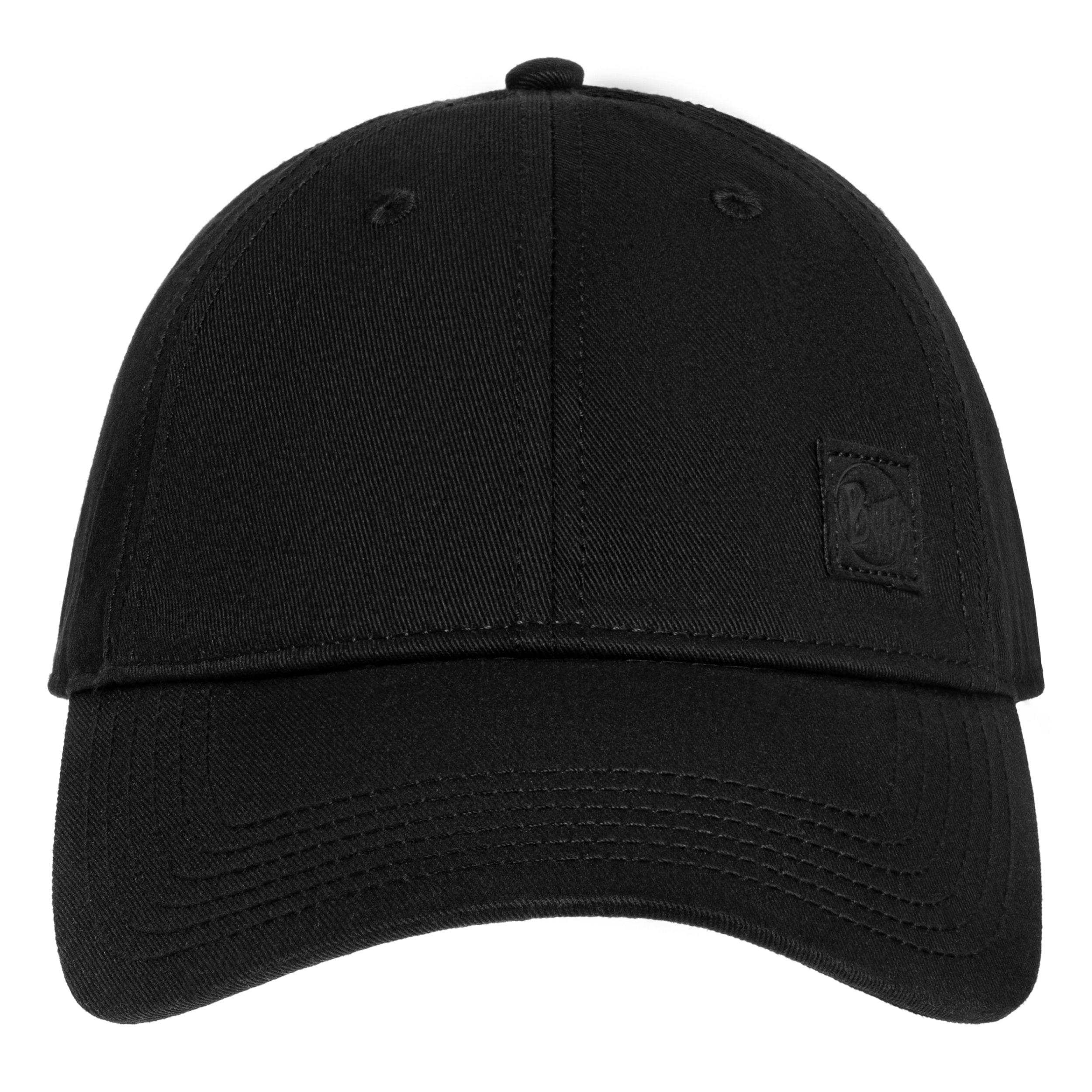 Buff Baseball Cap - Solid Black