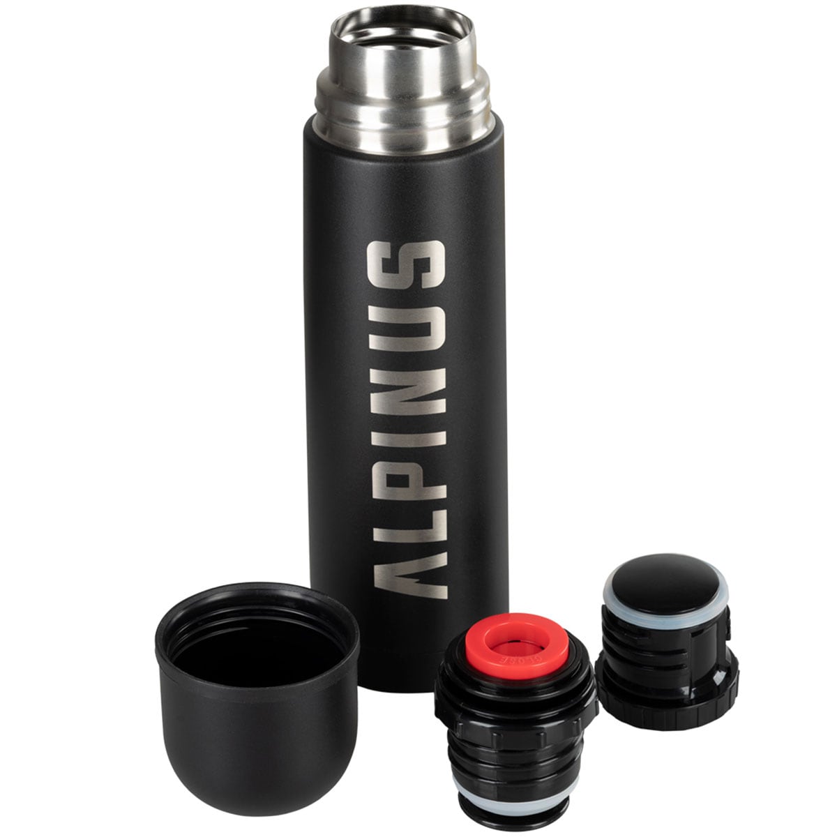 Alpinus Sahara Thermos 0.7 l - Black