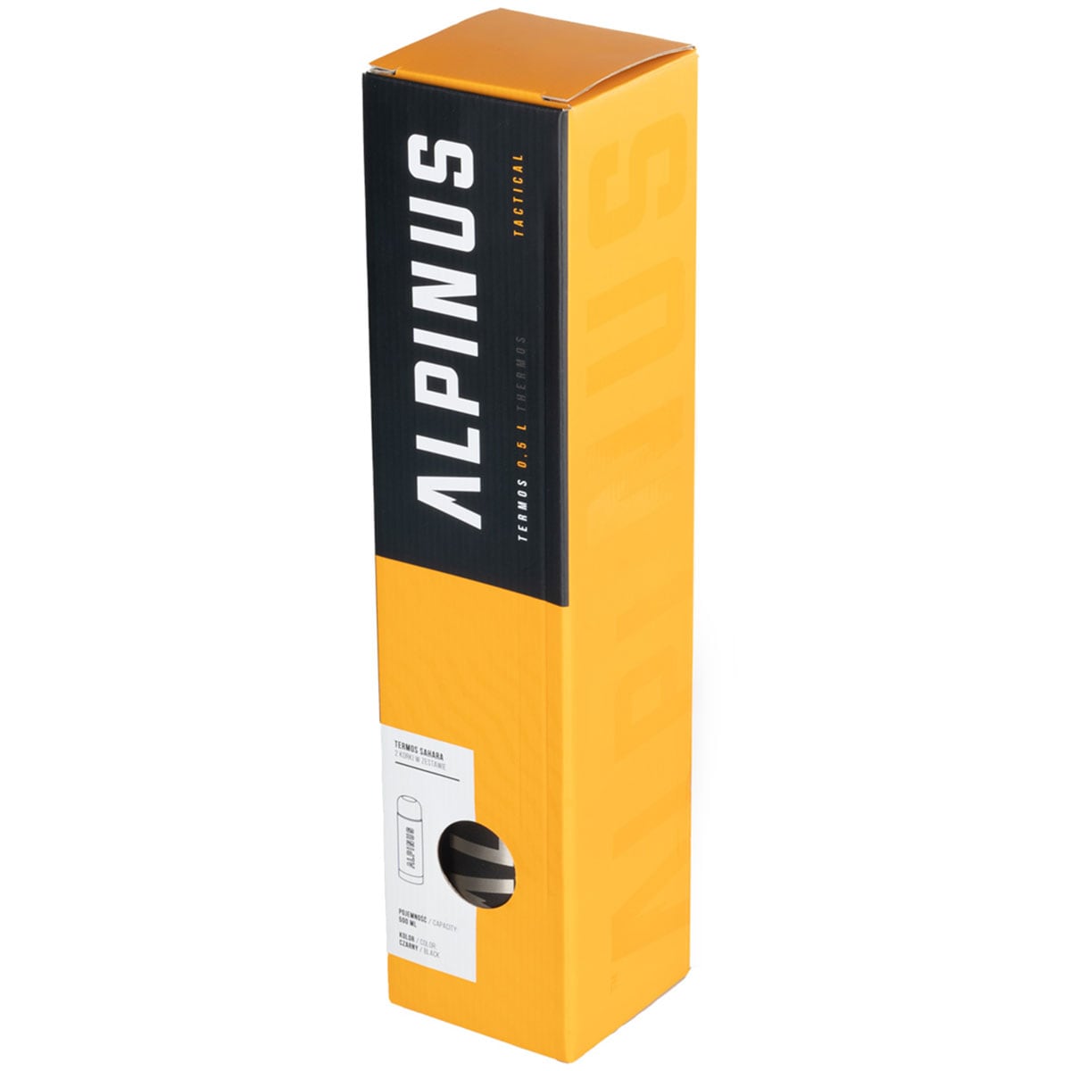 Alpinus Sahara Thermos 1 l - Black