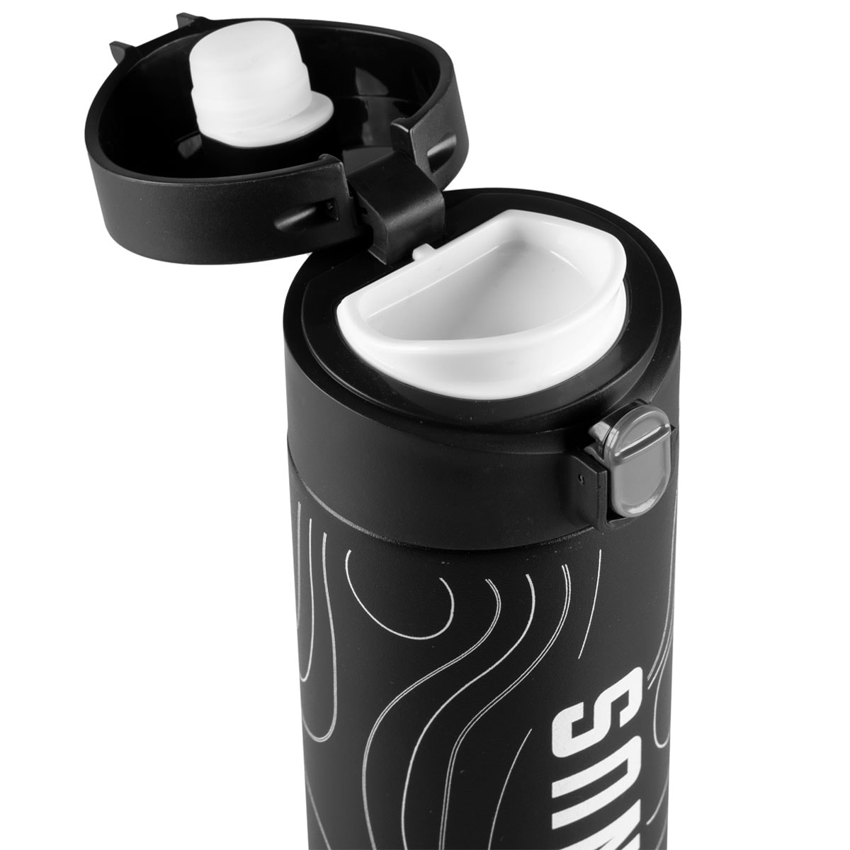 Alpinus Livigno Thermal Mug - Black