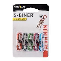 Nite Ize S-Biner MicroLock Aluminium Carabiner - 5 pcs.