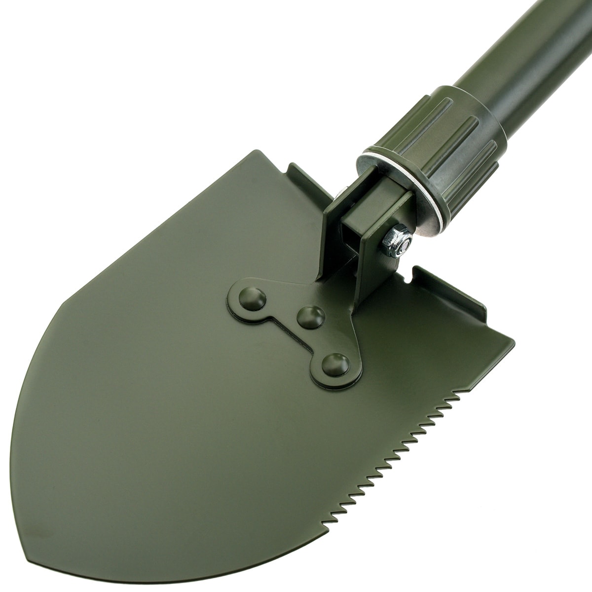 MFH Folding Shovel with pouch - Olive