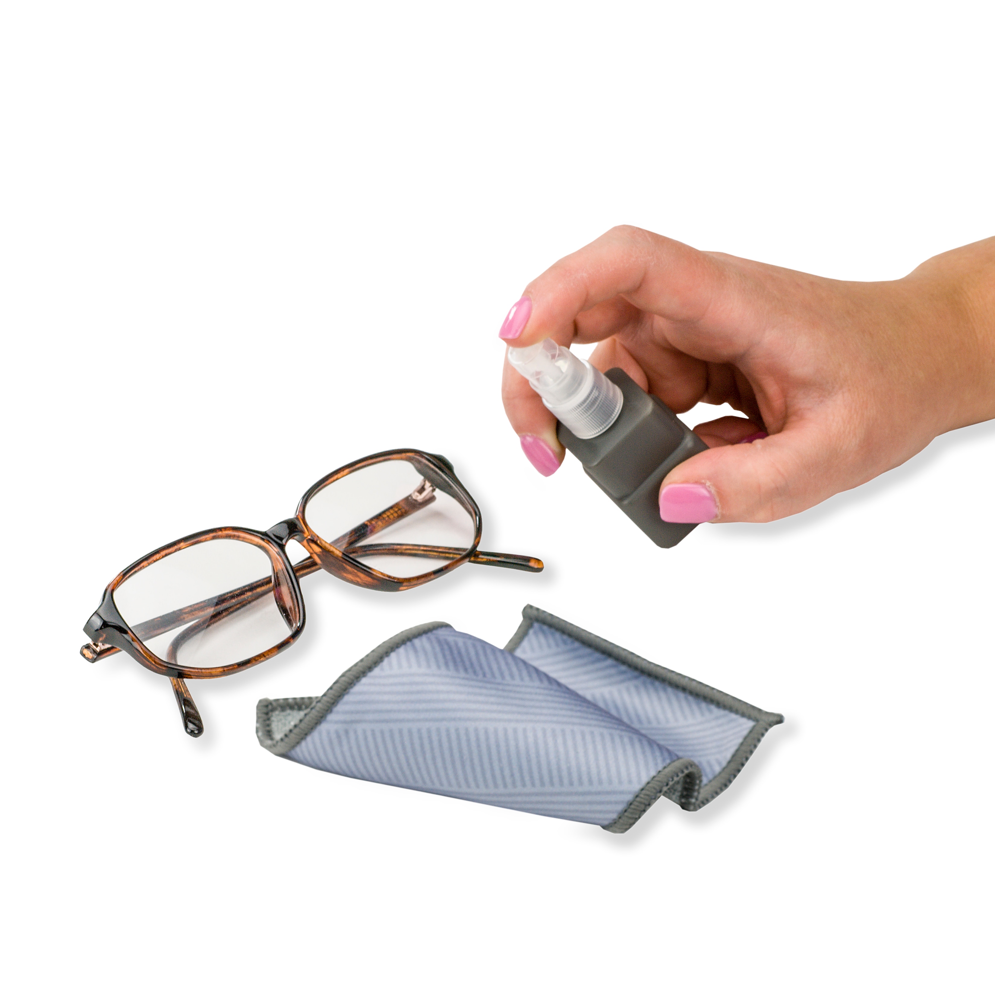 Carson Grey lens and screen cleaning kit