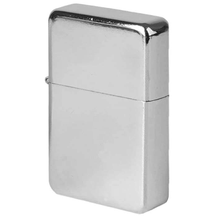 Atomic US Gasoline Lighter - Polished Chrome