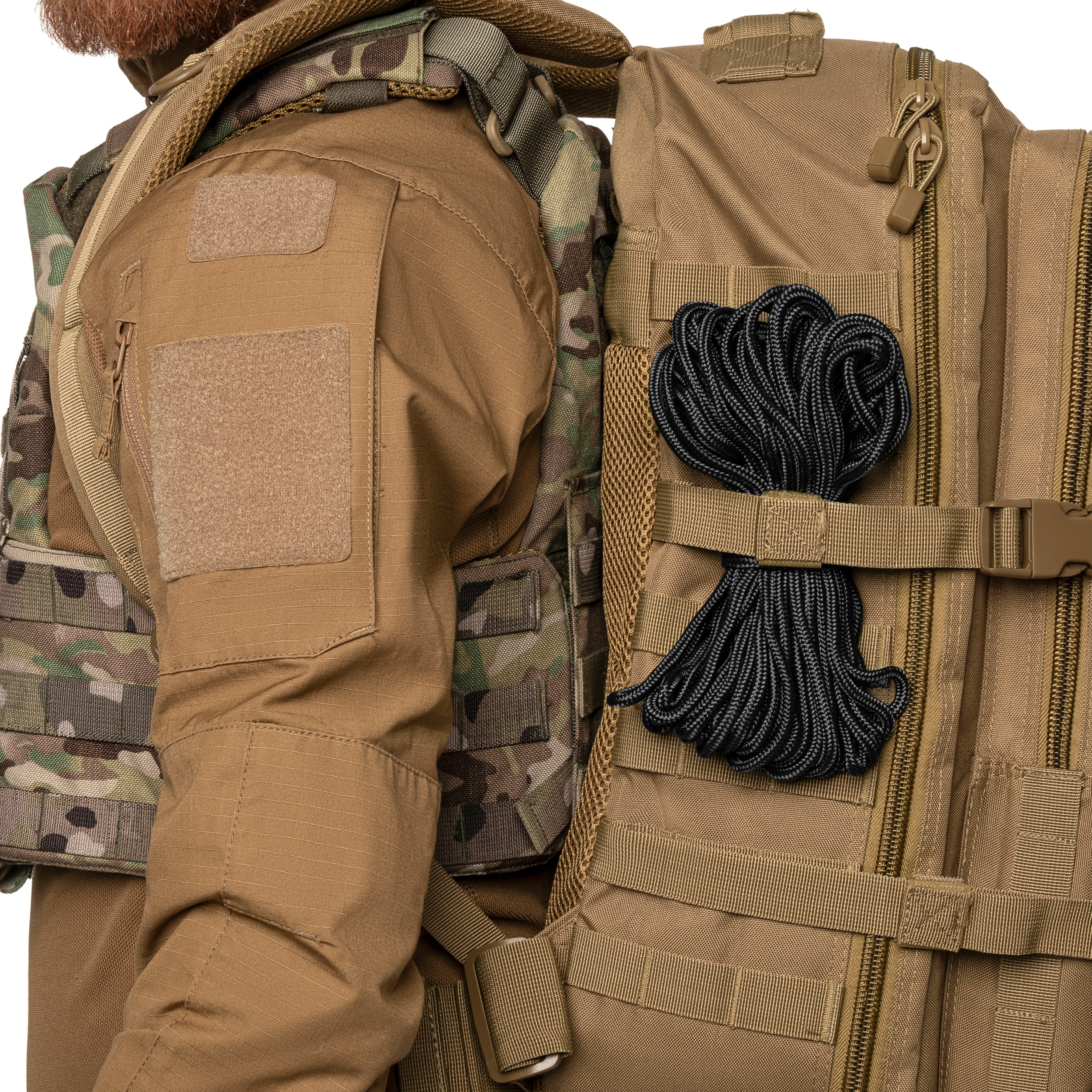 Mil-Tec Commando line 5 mm x 15 m - Black