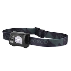 Fosco Tactical Headlamp Black - 140 lumens