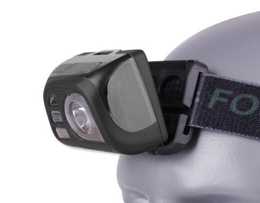 Fosco Tactical Headlamp Black - 140 lumens