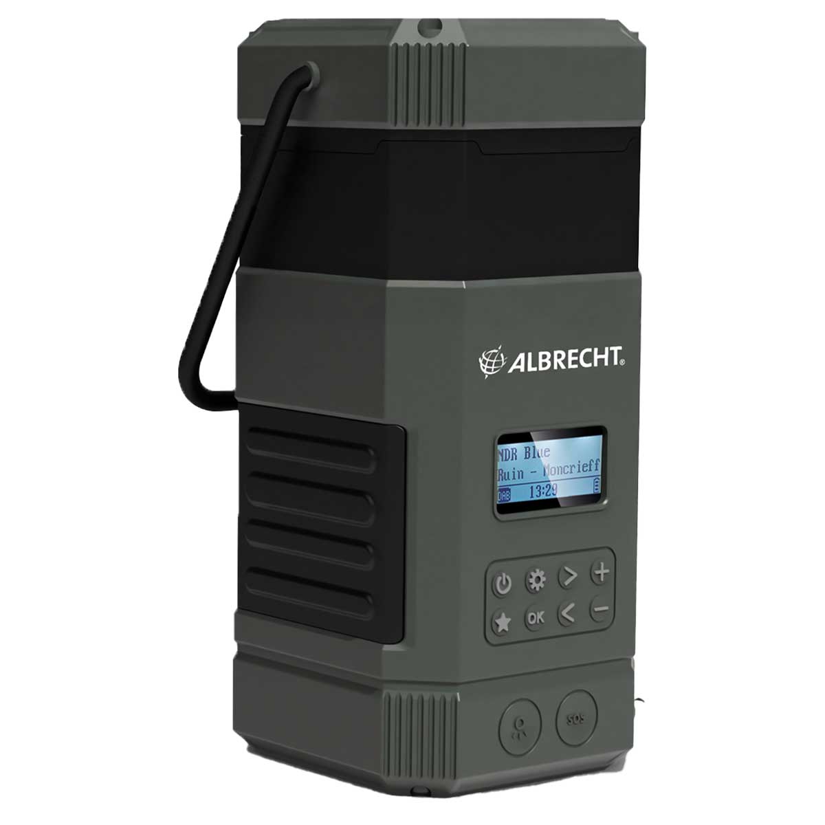 Alarm Radio Powerbank Albrecht DR 114 FM/DAB+