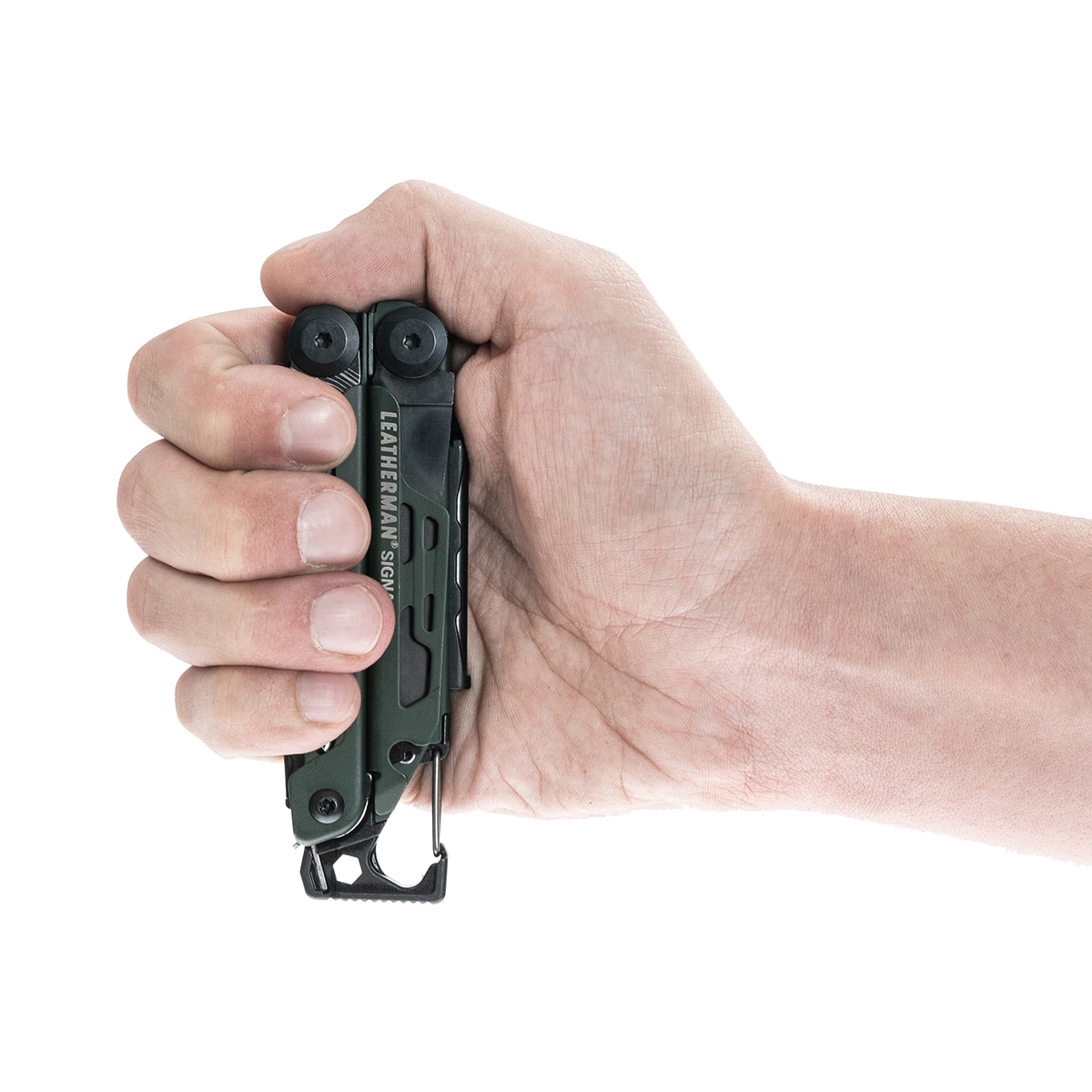 Leatherman Signal Green Topo multitool with holster - limited edition