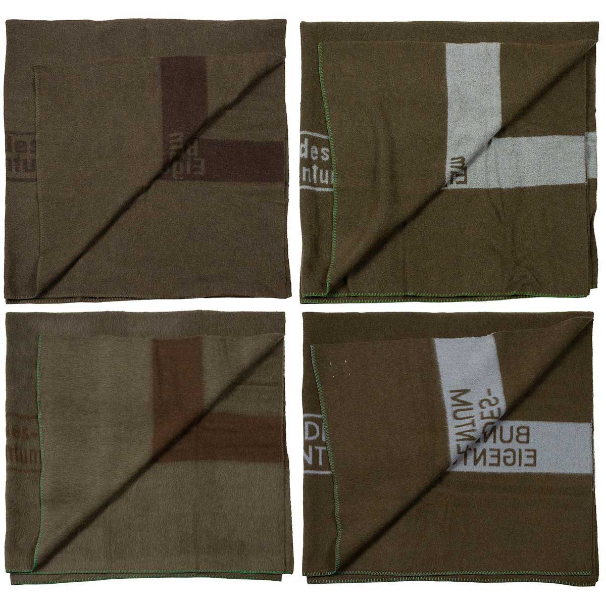 Bundeswehr Military Blanket 210 x 220 cm - like new - Military Surplus