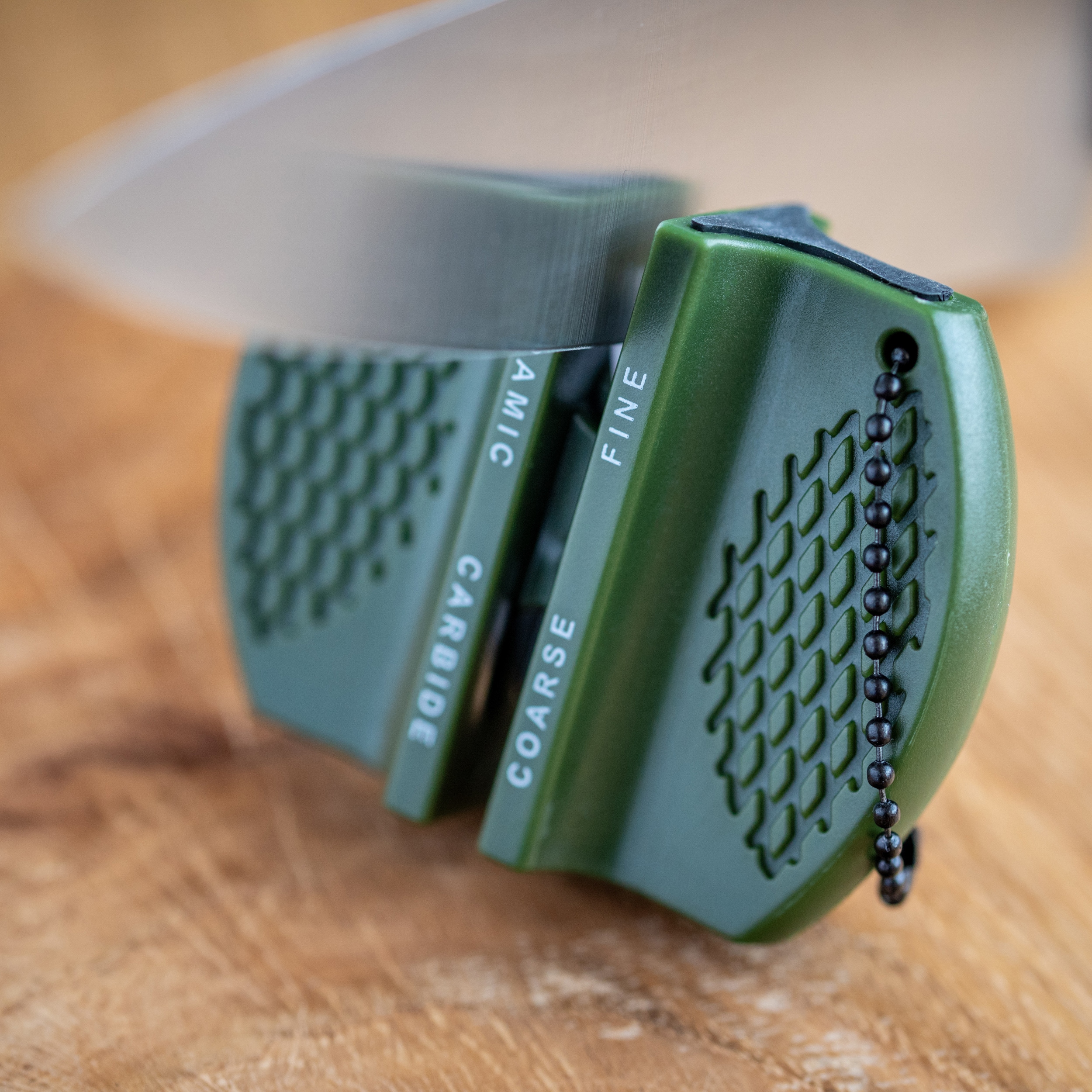 Mil-Tec Pocket Sharpener - Olive