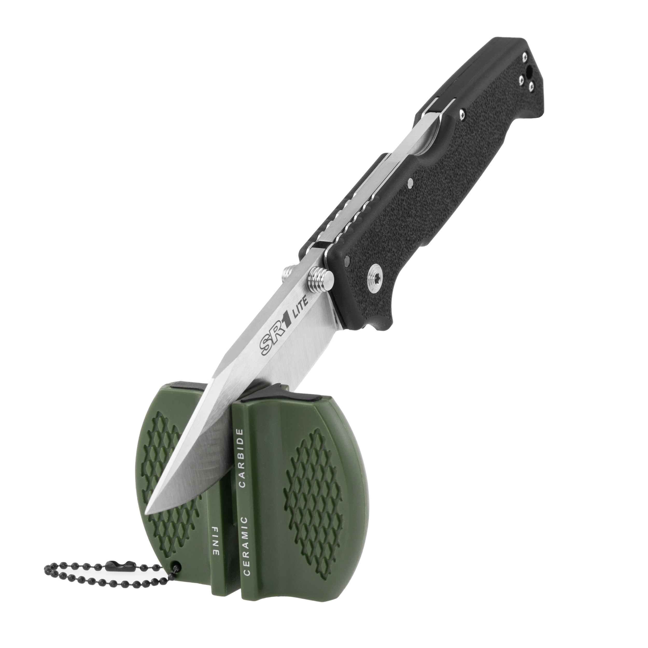 Mil-Tec Pocket Sharpener - Olive