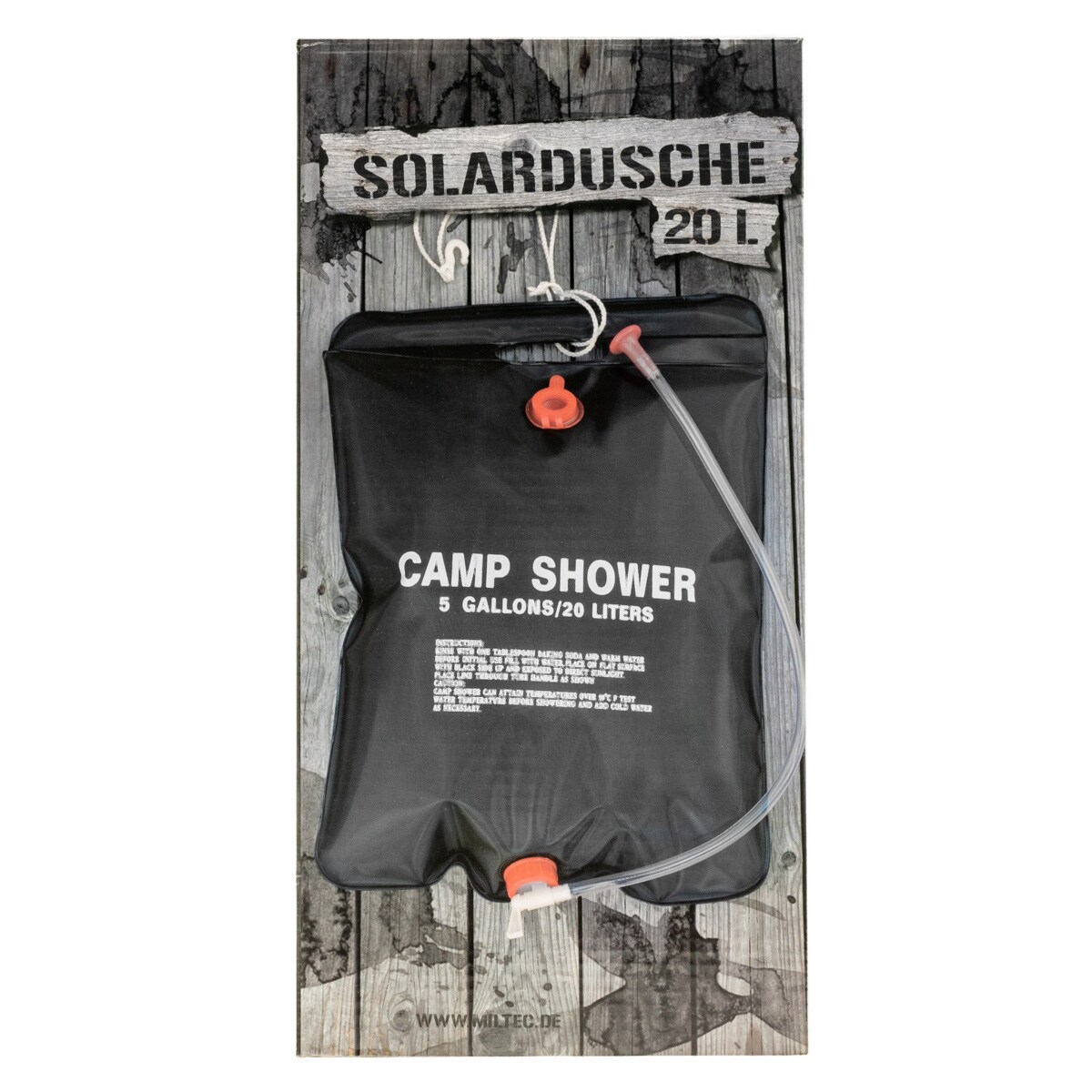 Mil-Tec 20 L Tourist solar shower