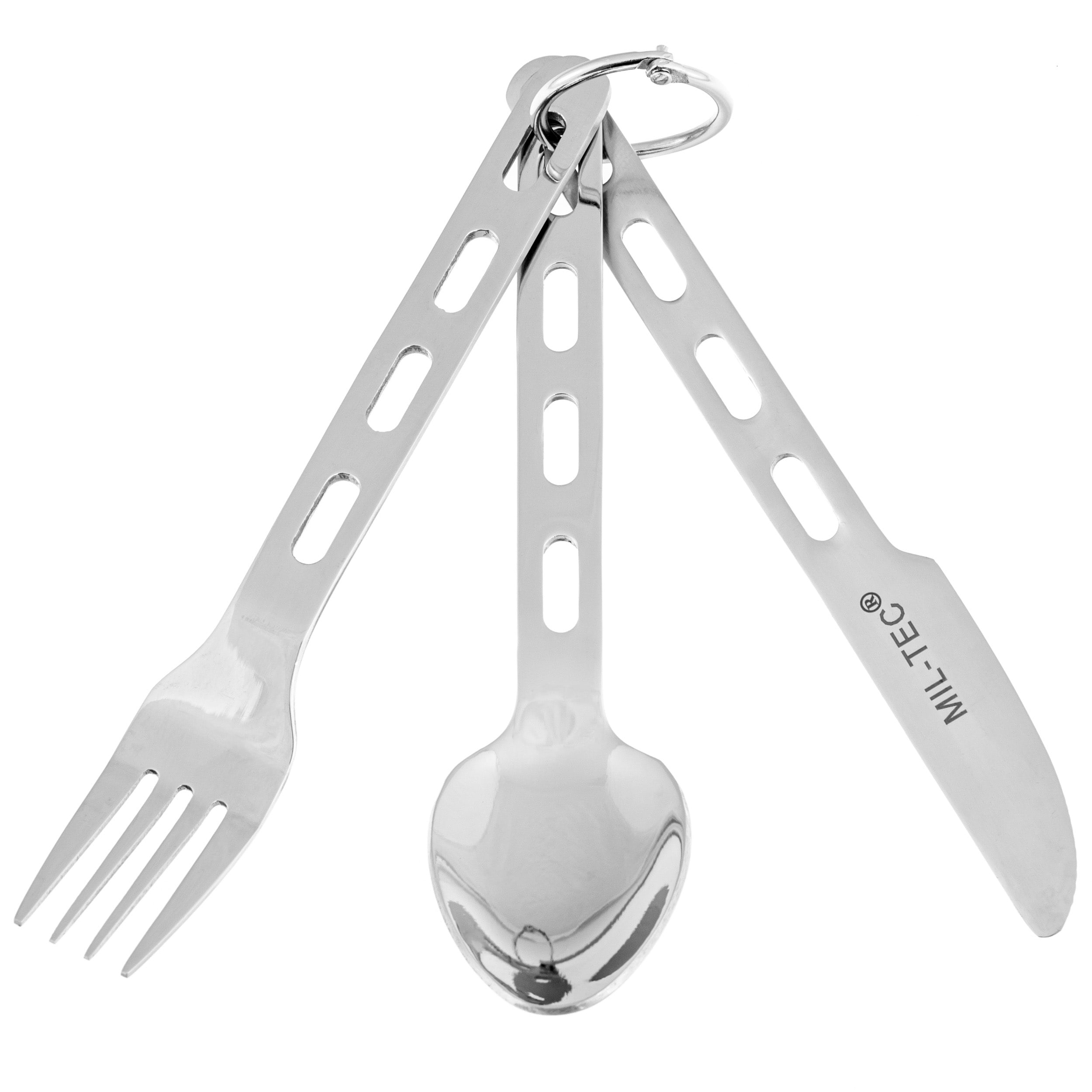 Mil-Tec 3-part steel Utensil Set