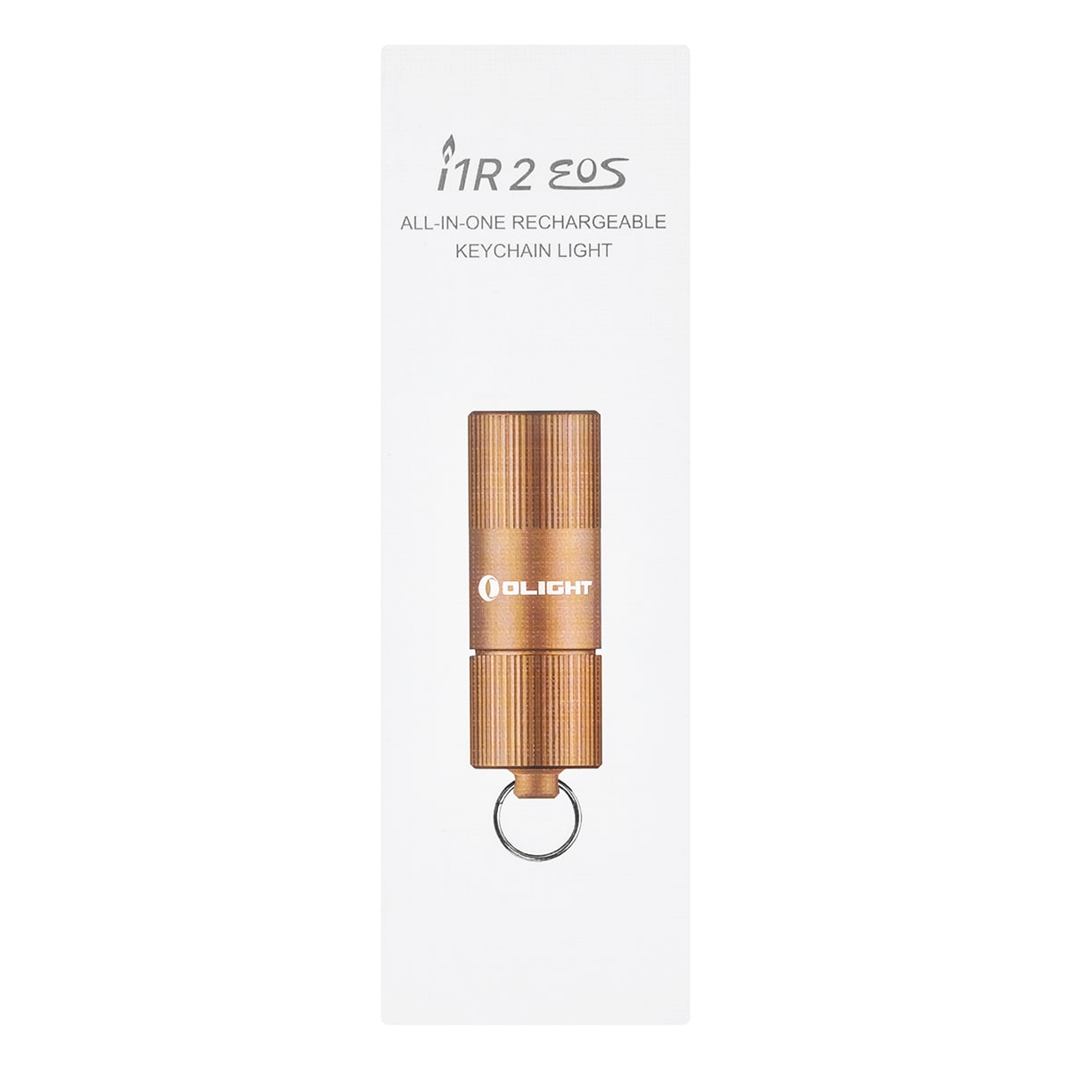 Olight I1R 2 EOS Rechargeable Flashlight Desert Tan - 150 lumens