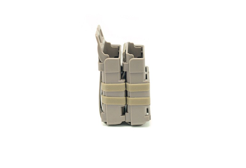 FMA FAST Pouch for 5.56 magazines Tan - 2 pcs.