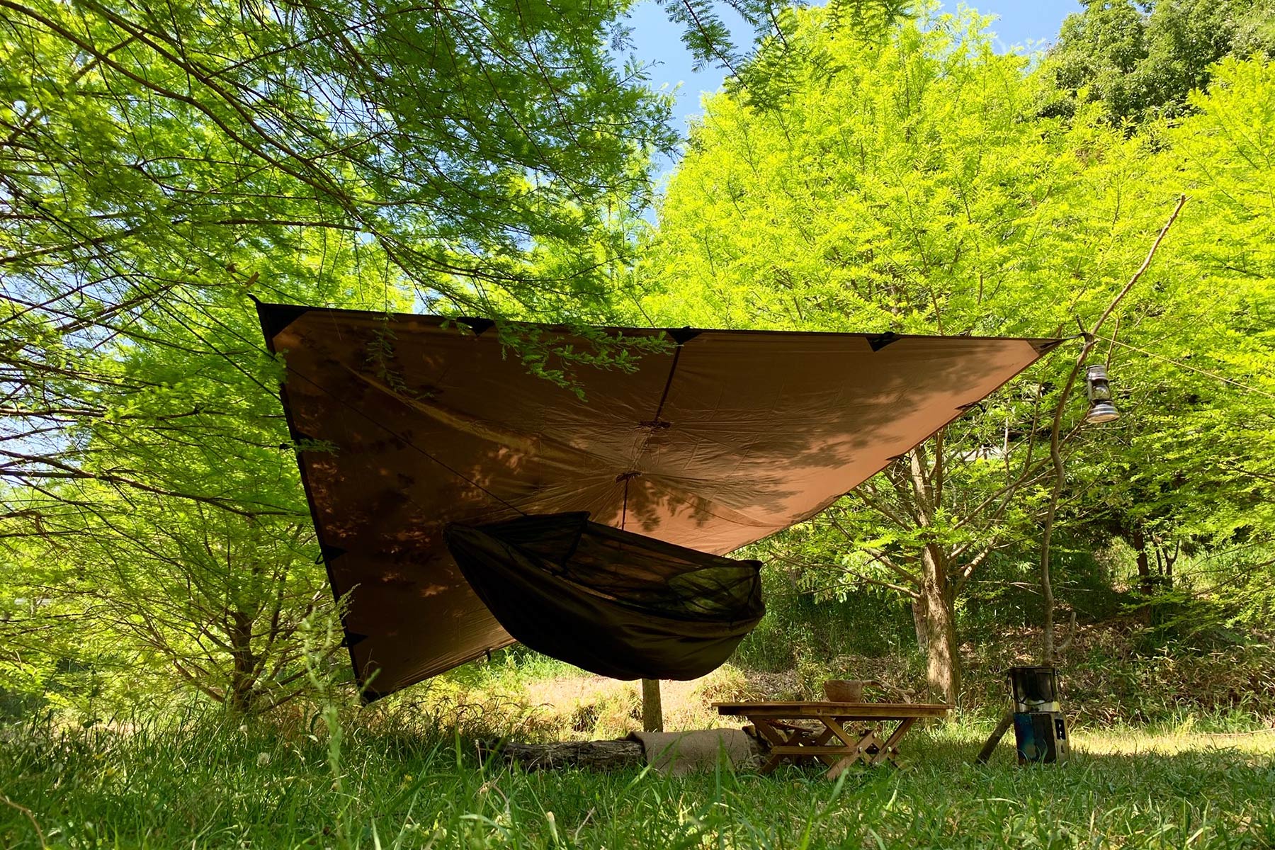 DD Hammocks Frontline Hammock Coyote Brown