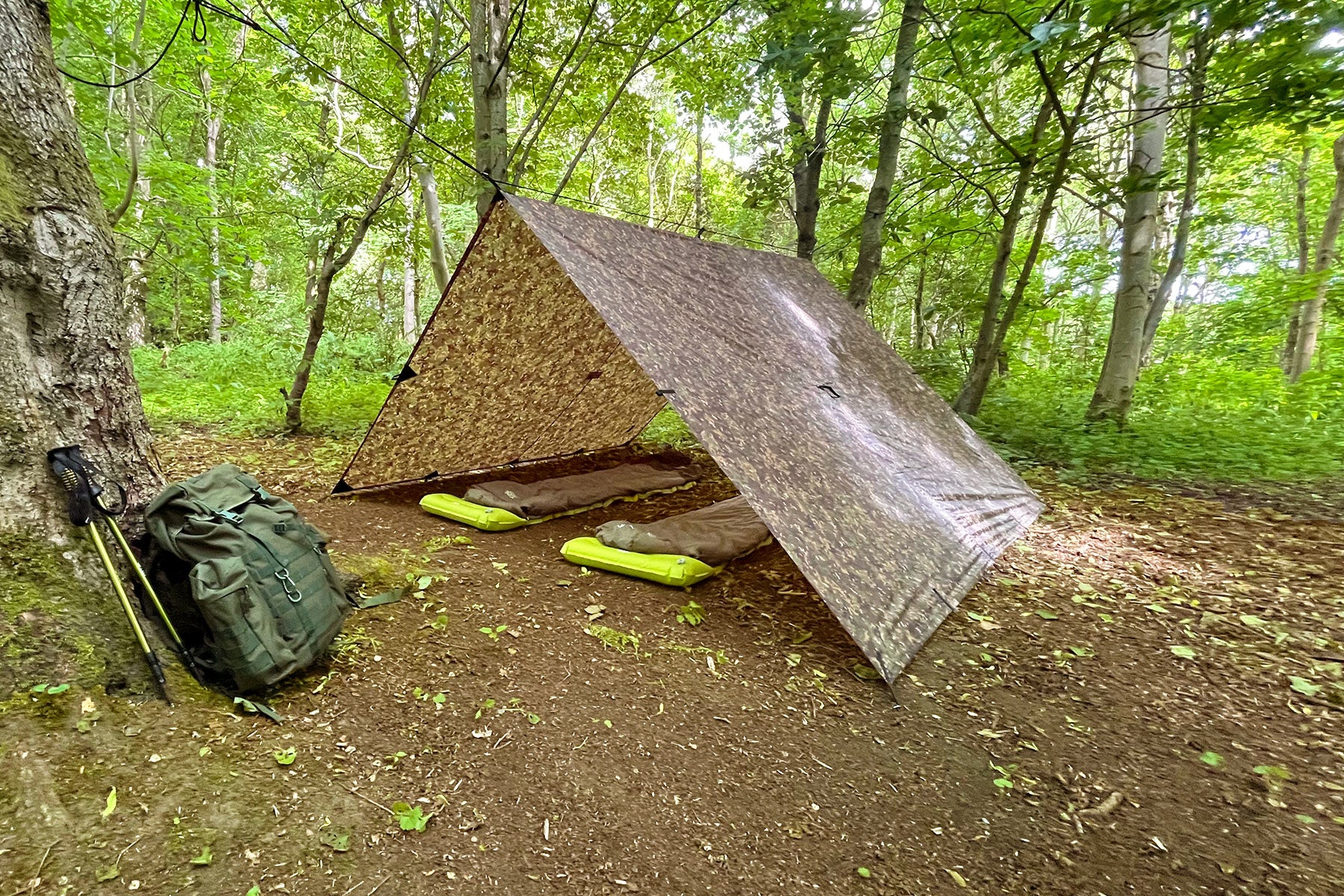 DD Hammocks Tarp XL 4,5x3 Woodland