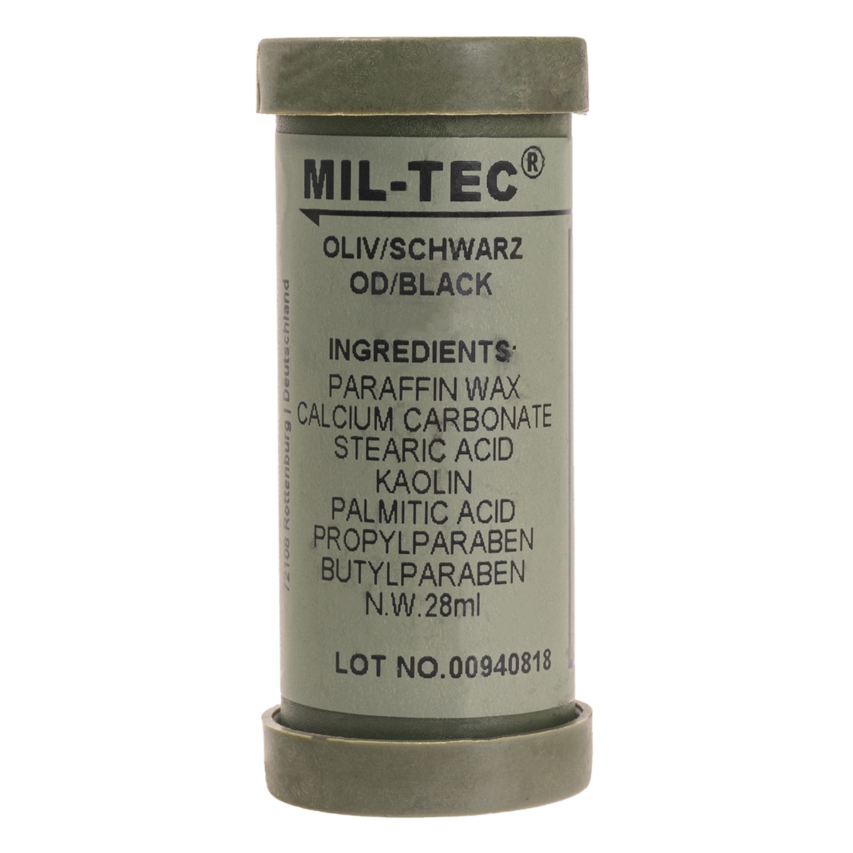 Mil-Tec 2in1 Stick Camouflage Paint - Green/Black