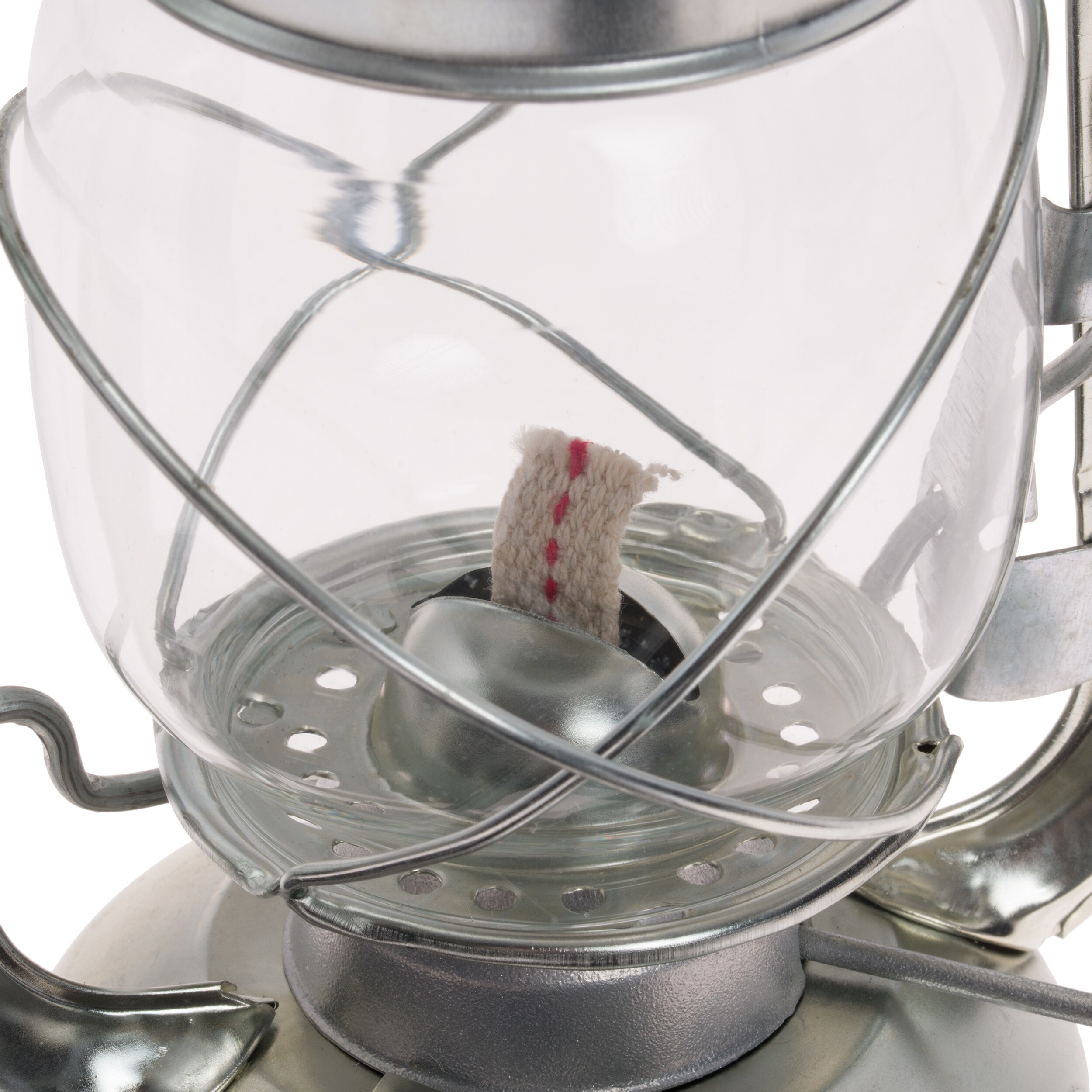 Mil-Tec Oil Lamp 23 cm - Silver