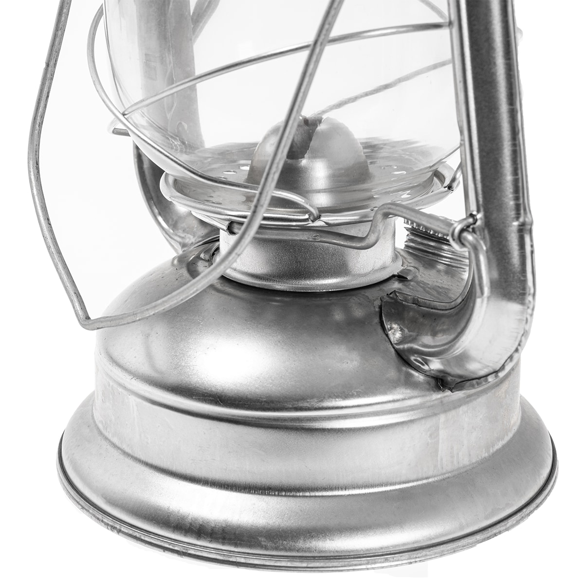 Mil-Tec Oil Lamp 28 cm - silver